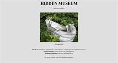 Desktop Screenshot of hiddenmuseum.net